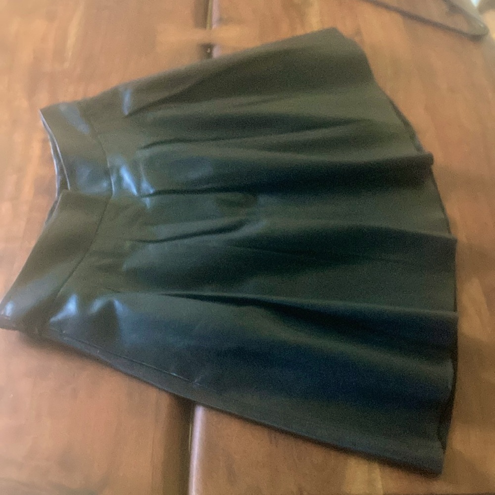 Banana Republic leather skirt